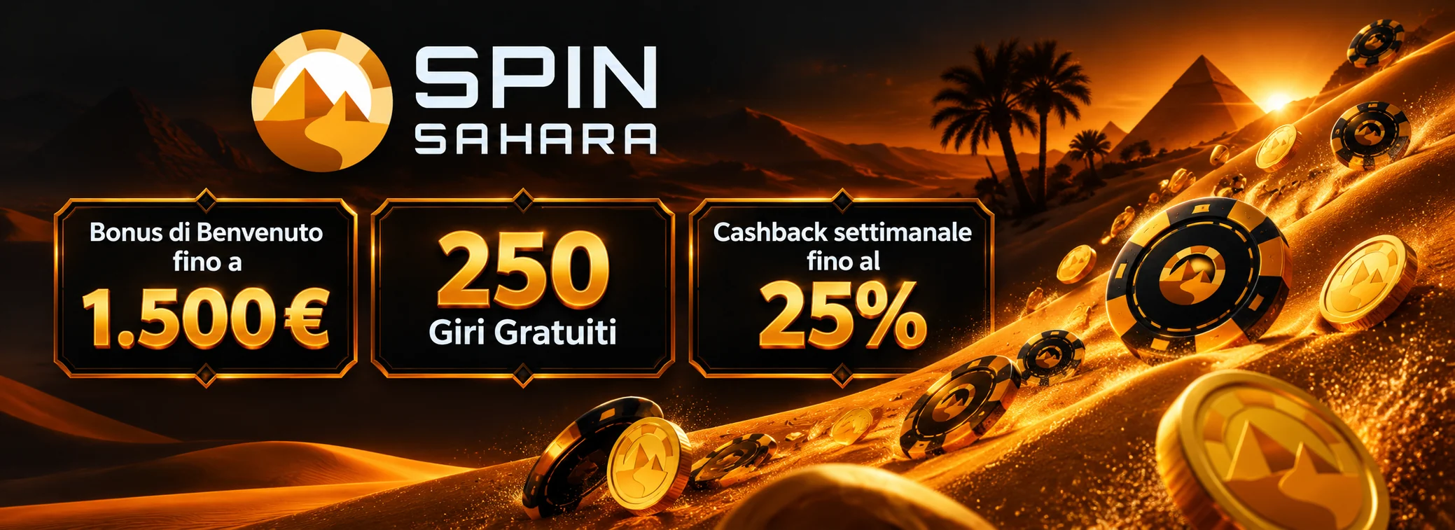 1.500 € + 250 giri gratuiti